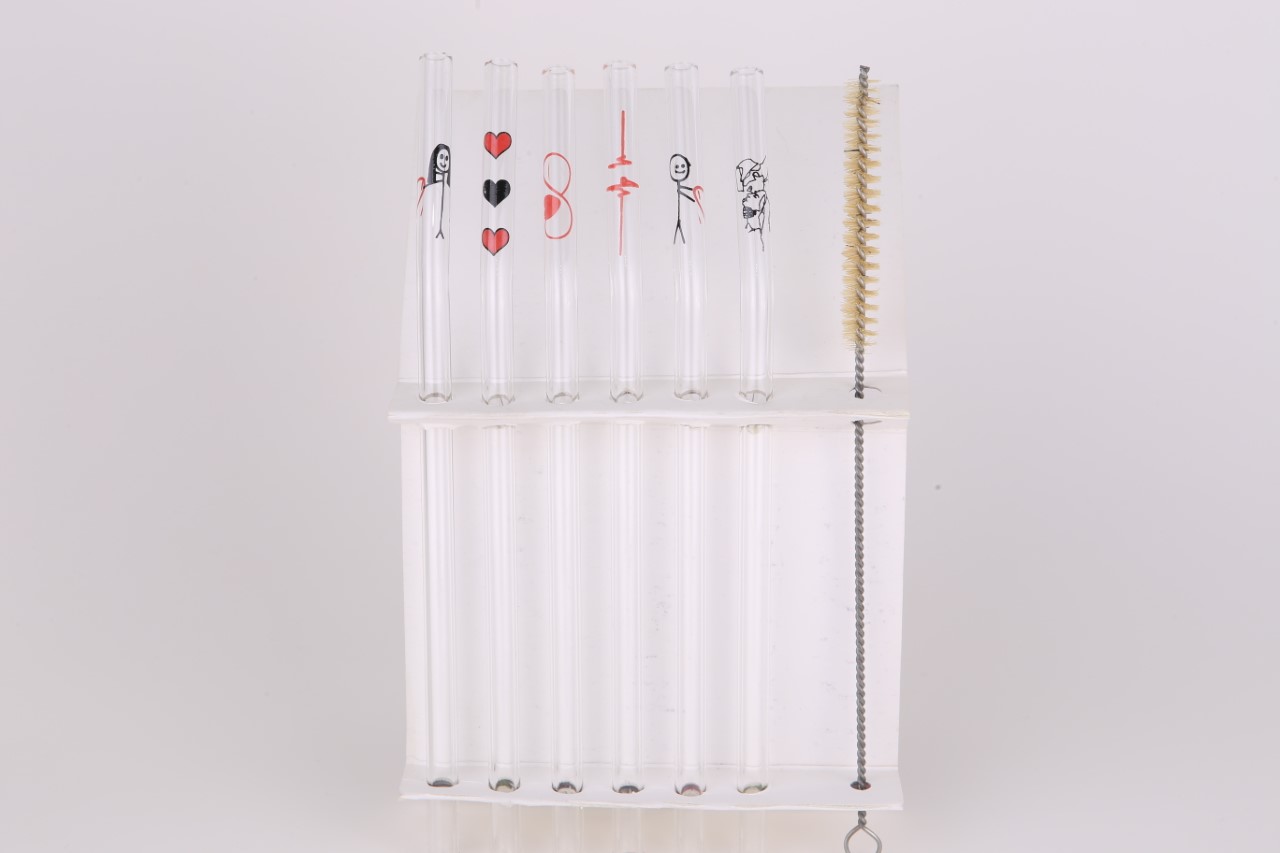 6 lı cam pipet