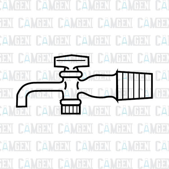 MUSLUK  NS ŞİLİFLİ TEK YOLLU CAM BOROSİLİKAT 29/32