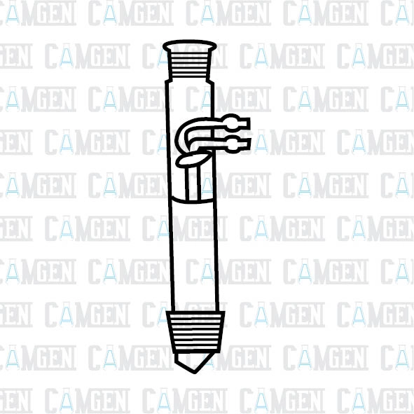 SOĞUTUCU DİMROTH İKİ UCU NS ŞİLİFLİ BOROSİLİKAT 400MM