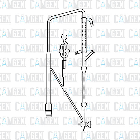 CLEVENGER CAM APARATI  BOROSİLİKAT 10ML