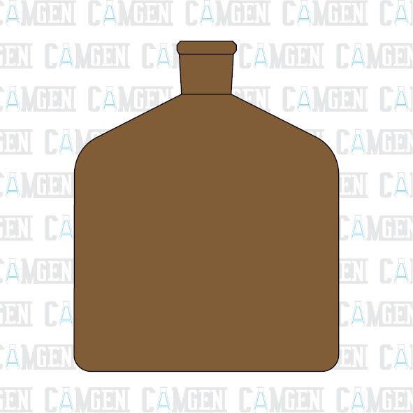 OTOMATİK BÜRET ŞİŞESİ   AMBER 2000ML