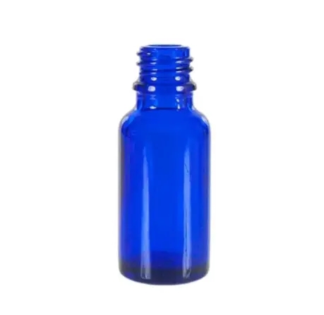 CAM ŞİŞE MAVİ 18 MM VİDALI AĞIZ 30 ML