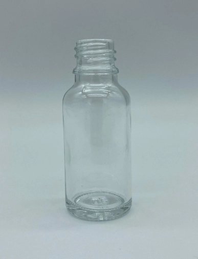 CAM ŞİŞE ŞEFFAF 18 MM VİDALI AĞIZ 50 ML