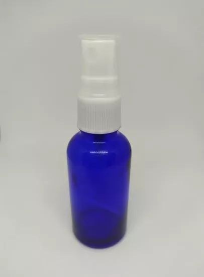 20 ML CAM MAVİ ŞİŞE SPREY BAŞLIKLI BEYAZ KAPAK