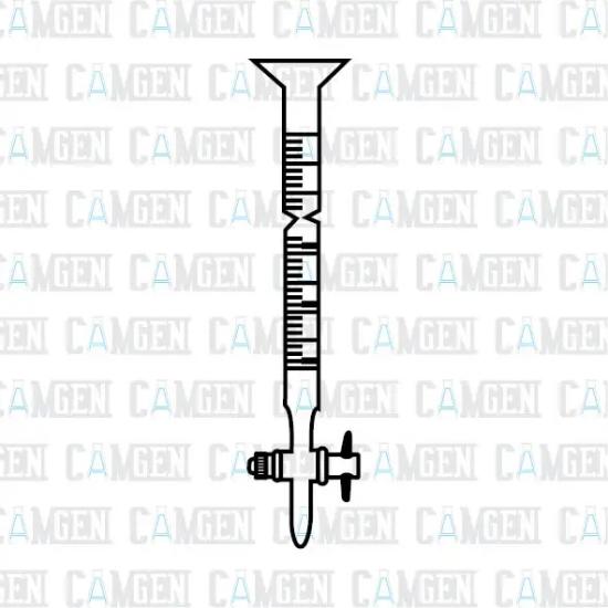 BÜRET DÜZ CAM  MUSLUKLU A KALİTE