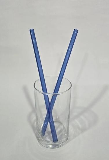 CAM PİPET DÜZ AÇIK MAVİ 8x150