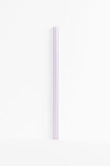 CAM PİPET DÜZ MOR 8x150