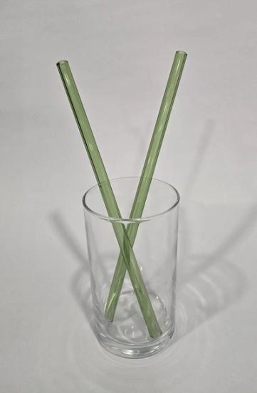 CAM PİPET DÜZ YEŞİL 8x150