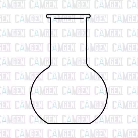 BALON KISA BOYUNLU DİBİ DÜZ BOROSİLİKAT