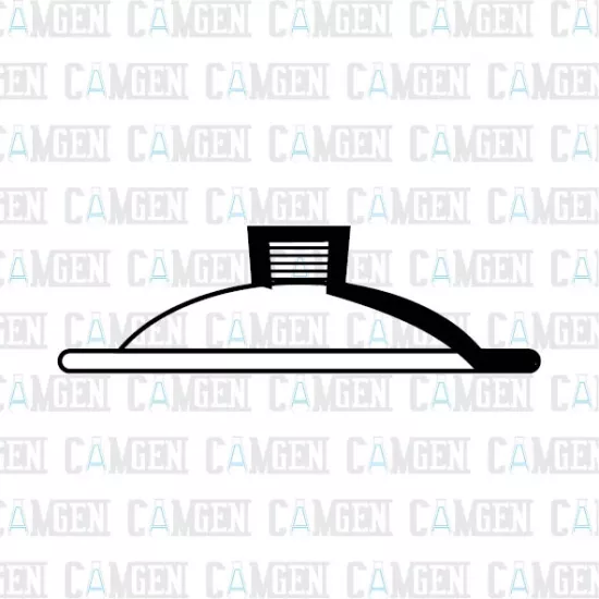 DESİKATÖR KAPAĞI VAKUMLU TİP MUSLUKLU 240 MM