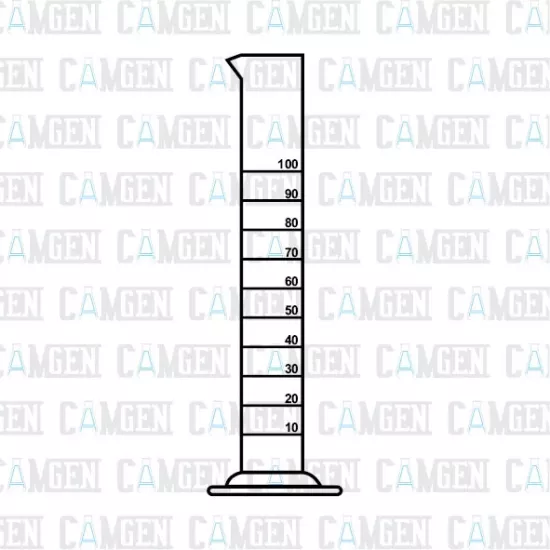 MEZÜR UZUN FORM ALTIGEN  TABANLI  A KALİTE BOROSİLİKAT