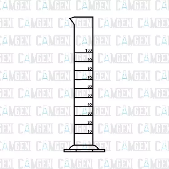 MEZÜR UZUN FORM ALTIGEN  TABANLI  A KALİTE BOROSİLİKAT