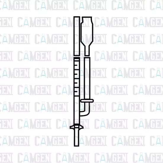 MİKRO BÜRET  DÜZ CAM MUSLUKLU BOROSİLİKAT