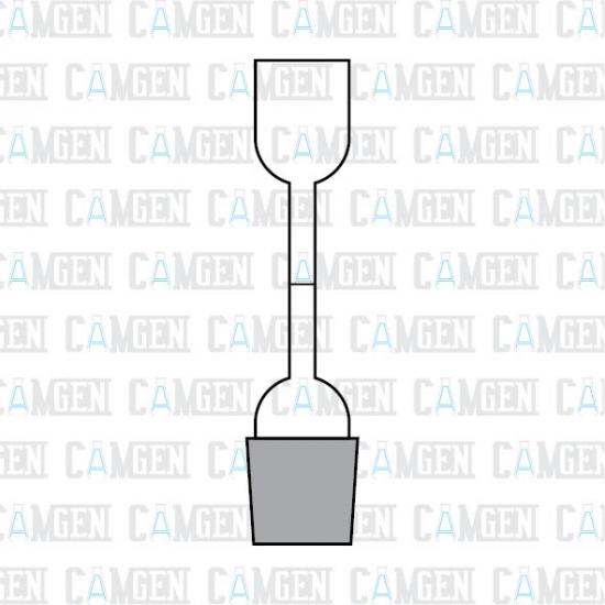 PİKNOMETRE ŞİŞE TİP İÇİN DOLDURMA BAŞLIĞI NS 45/40 BOROSİLİKAT