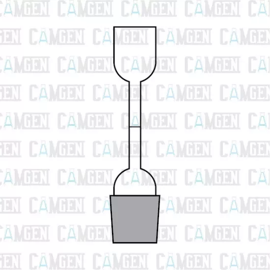 PİKNOMETRE ŞİŞE TİP İÇİN DOLDURMA BAŞLIĞI NS 45/40 BOROSİLİKAT
