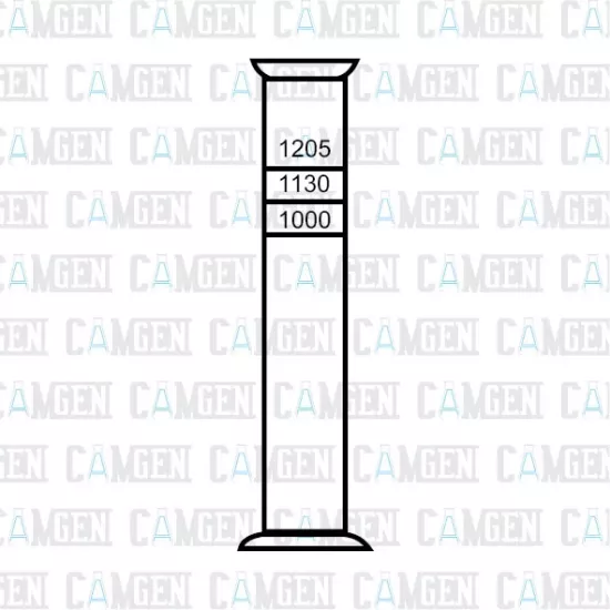 TOPRAK MEZÜRÜ BOUYOUCOS ALTIGEN TABANLI A KALİTE BOROSİLİKAT