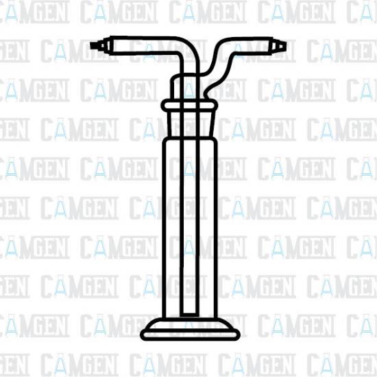 DRECHSEL GAZ YIKAMA ŞİŞESİ