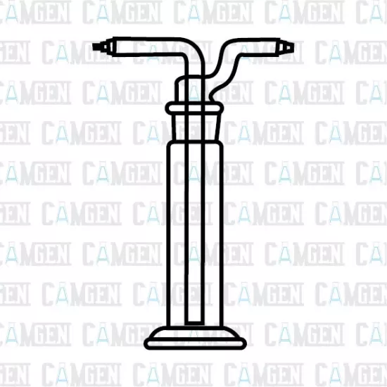 DRECHSEL GAZ YIKAMA ŞİŞESİ