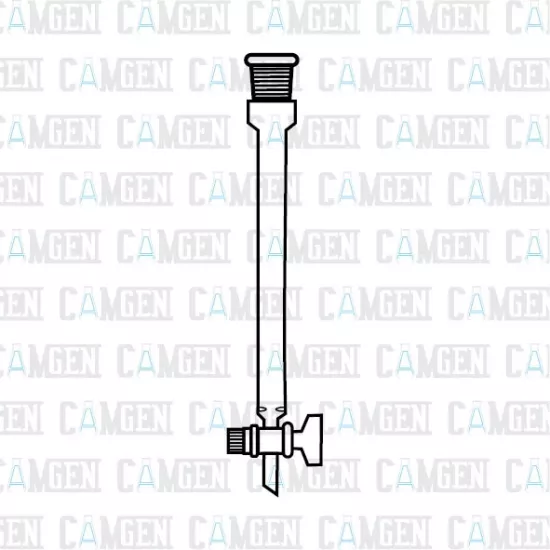 KOLON CAM MUSLUKLU  BOROSİLİKAT