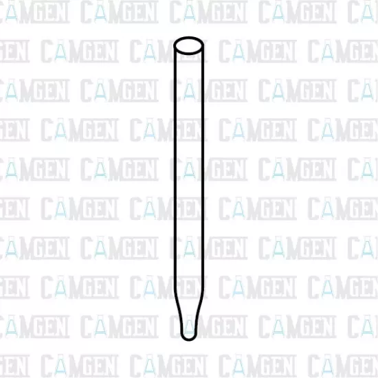 CAM BORU BOROSİLİKAT BİR UCU ÇEKİLİ