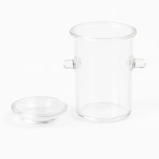 Quartz Kroze Kapaklı 25×38 mm Kuvars Lab. Kroze